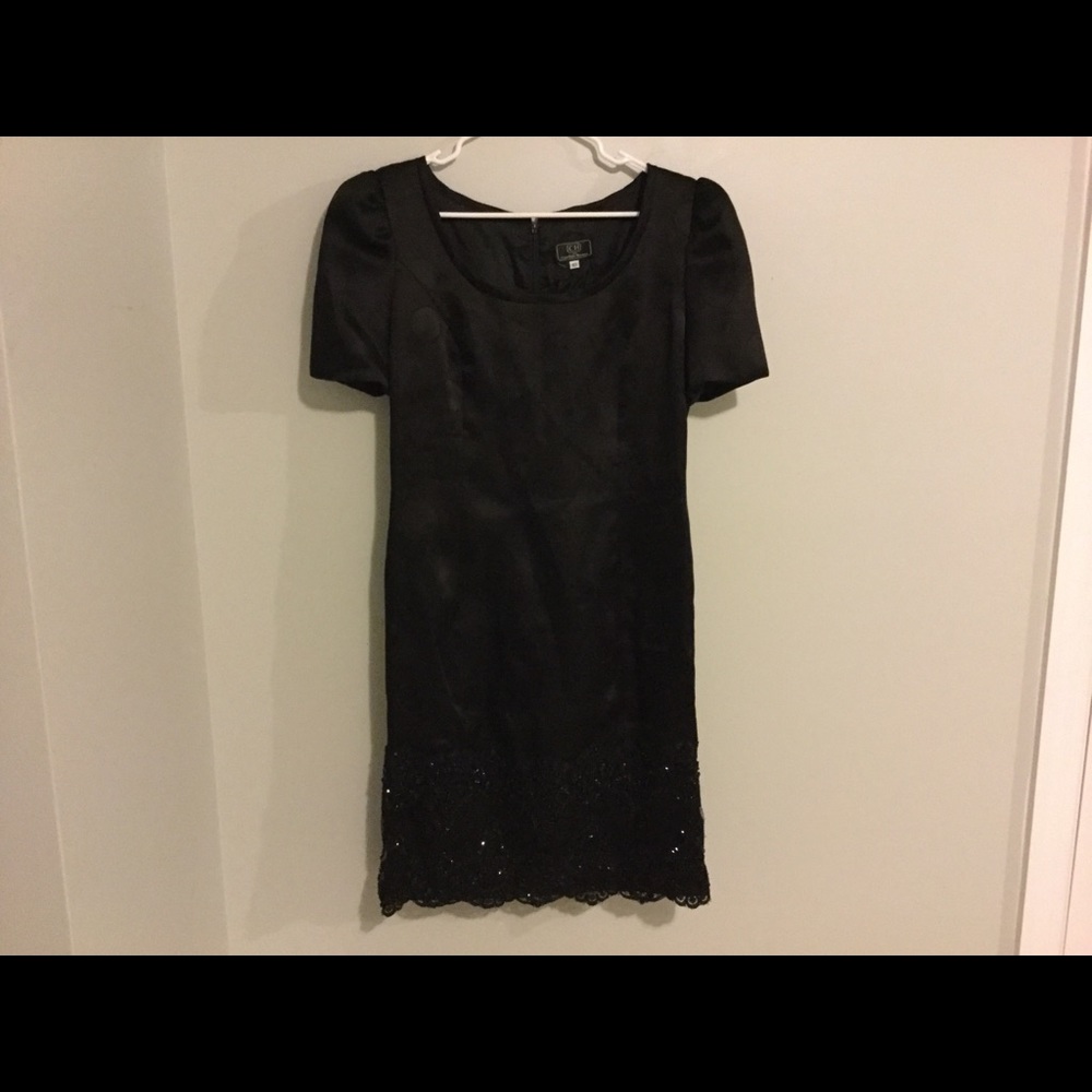 Carolina Herrera Little Black Dress Sz 10